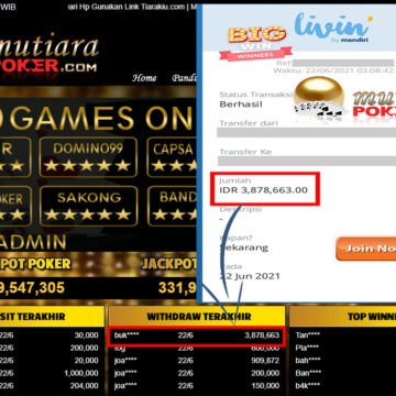 BUKTI TRANSFER 3.8 JUTA MEMBER BANDAR Q