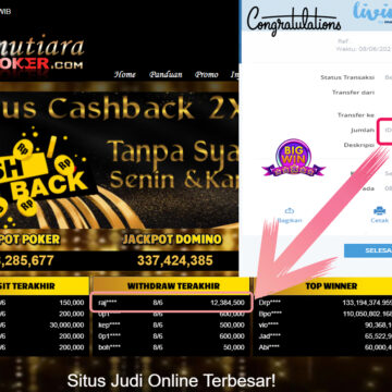 BUKTI TRANSFER 12 JUTA MEMBER BANDAR Q