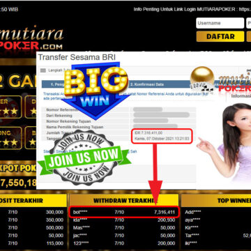 BUKTI TRANSFER 7.3 JUTA MEMBER BANDAR Q