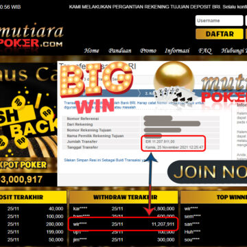 BUKTI TRANSFER 11.2 JUTA MEMBER BANDAR Q