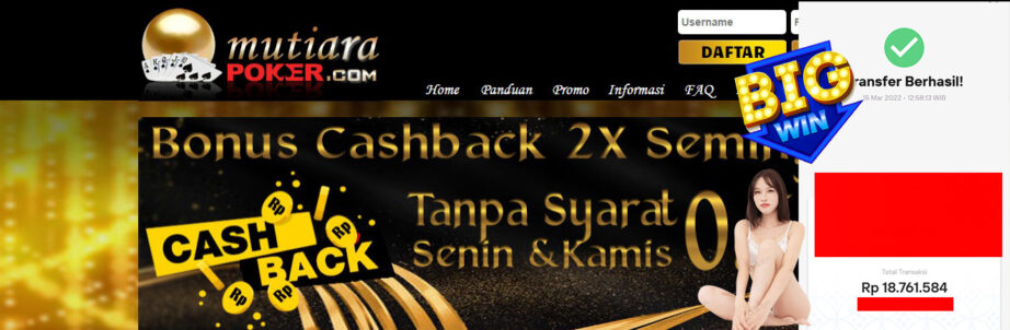 Bukti Withdraw ( 18.761.584.- ) Member Setia Mutia