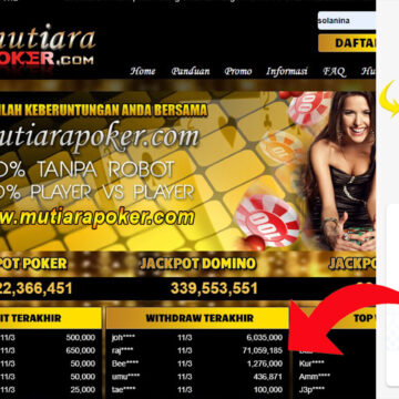 Bukti Withdraw ( 71.059.185.- ) Member Setia Mutia