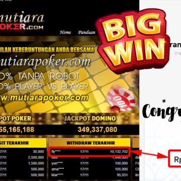 Bukti Withdraw (10.132.702- ) Member Setia Mutiarapoker