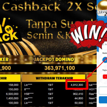 Bukti Withdraw ( 4,912,300,-) Member Setia Mutiarapoker