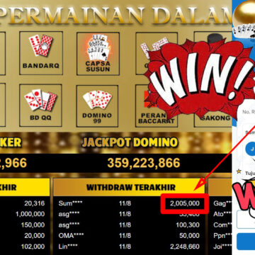 Bukti Withdraw ( 2,005,000,-) Member Setia Mutiarapoker