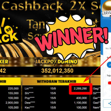 Bukti Withdraw ( 2.269.290,-) Member Setia Mutiarapoker