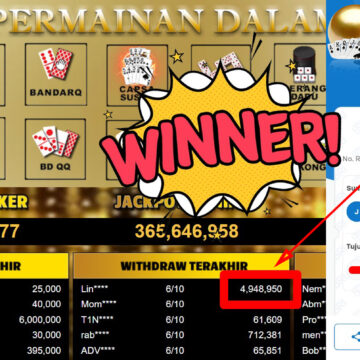 Bukti Withdraw ( 4.948.950,-) Member Setia Mutiarapoker