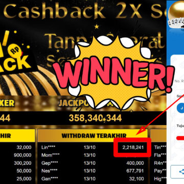 Bukti Withdraw ( 2.218.241,-) Member Setia Mutiarapoker