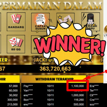 Bukti Withdraw ( 1.100.000,-) Member Setia Mutiarapoker